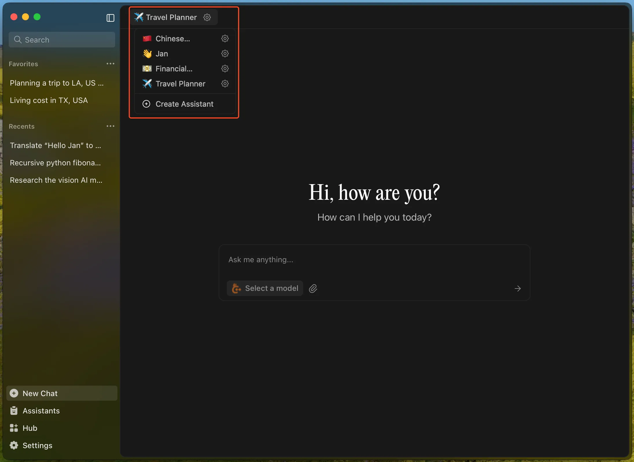 Assistant Instruction